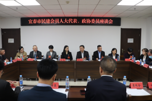 楊文龍出席宜春市民建會員人大代表、政協(xié)委員座談會